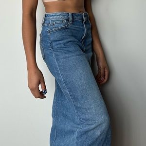 Denim maxi